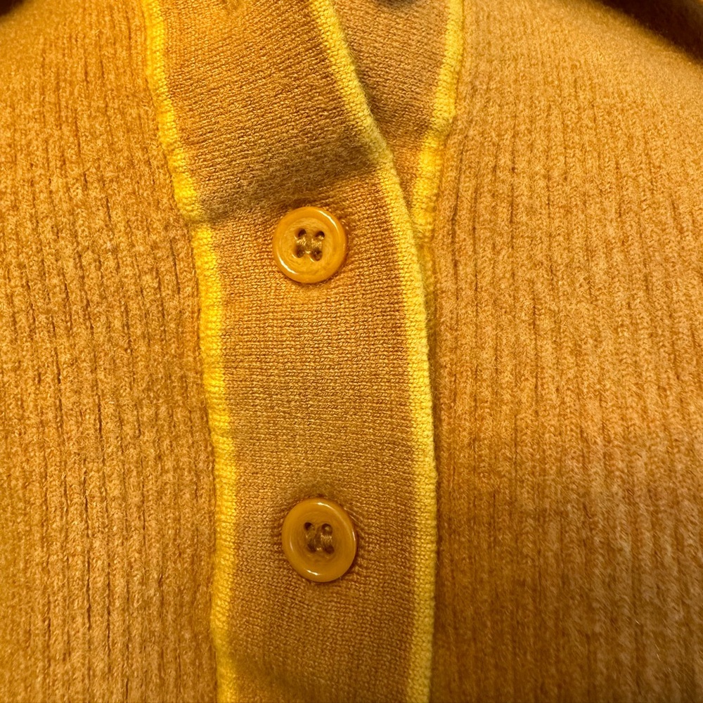 ARGENT Colorway Shortsleeve Polo Sweater in Merino Wool - Picture 8 of 8